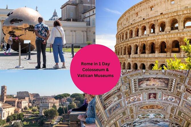 1-Day Rome: Vatican & Colosseum Tour - Key Takeaways Before You Go