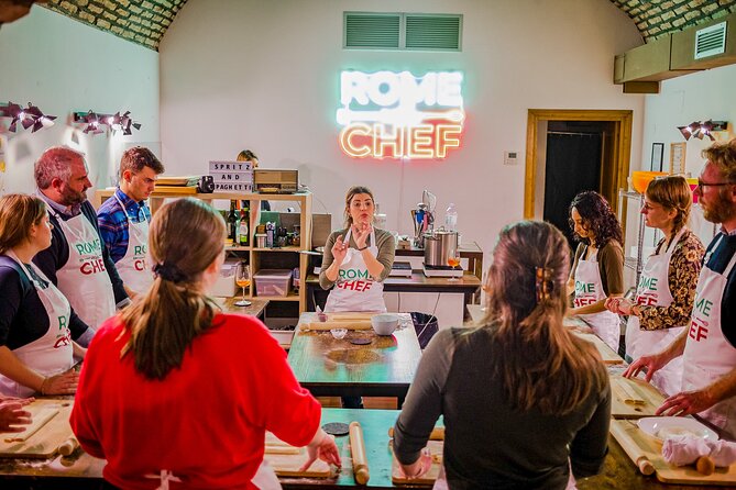 2-in-1 Pasta and Tiramisu Cooking Masterclass in Rome - Fresh pasta and Roman sauces: carbonara or cacio e pepe