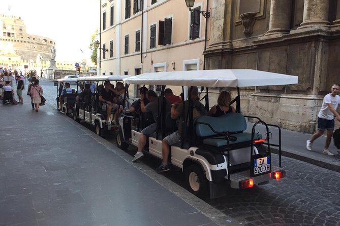 3 hours Private Golf Cart Tour - The major highlights in 3 hours. - Pantheon entry: the dome, the scale, and your ticket already handled