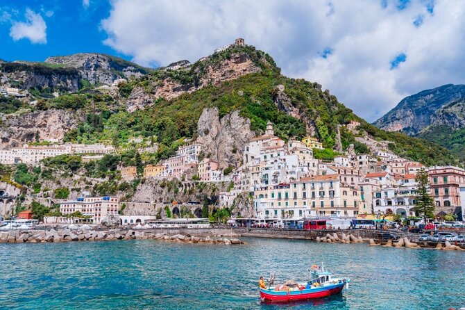 Amalfi Coast Day Trip from Rome by High-Speed Train - Amalfi town time: 11th-century cathedral + lemon stops