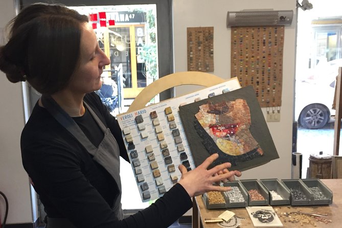 Ancient Mosaic Workshop in Rome - Materials and breaks that make a difference during Rome heat