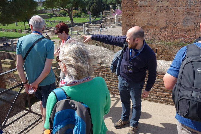 Ancient Ostia Antica Semi-Private Day Trip from Rome by Train with Guide - Baths of Neptune: the mosaic and the comfort side of Roman life