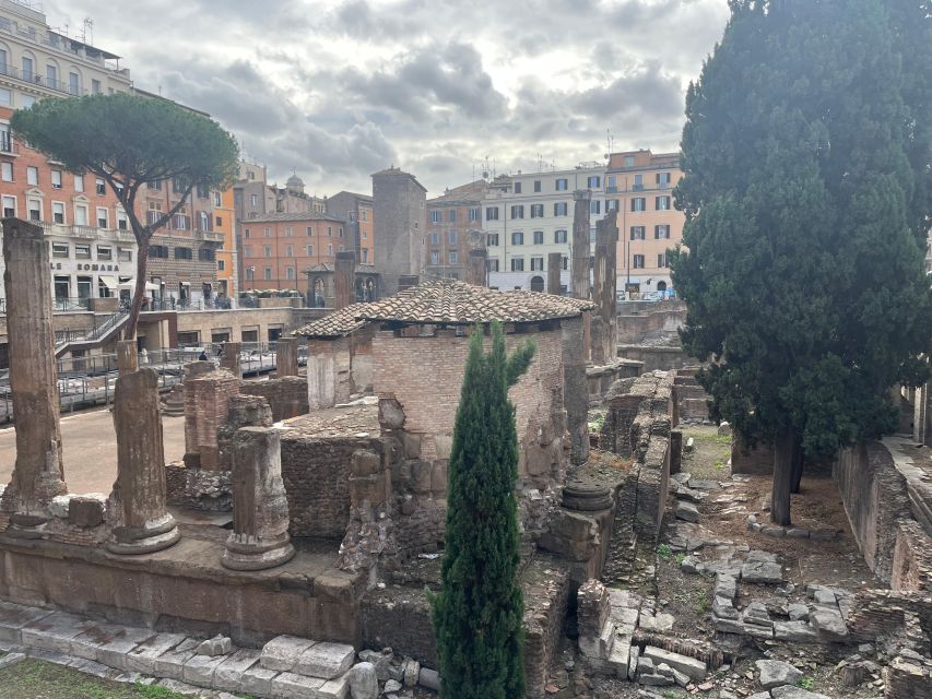 Ancient Rome: Archeological area Largo Argentina - The medieval and imperial layers: the site was not frozen in time