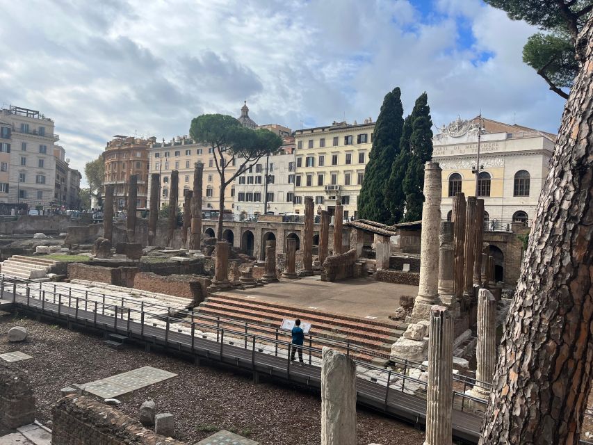 Ancient Rome: Archeological area Largo Argentina - Meeting at Touristation Aracoeli: the 1-hour slot starts there
