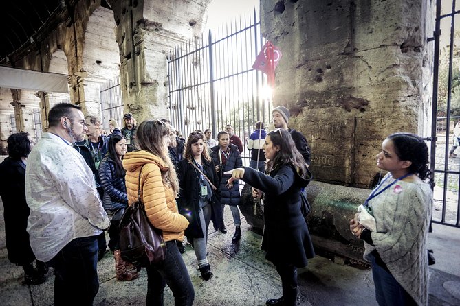 Ancient Rome Guided Tour: Colosseum, Forum and Palatine & Pick Up - Colosseum entry that is built for speed and better flow