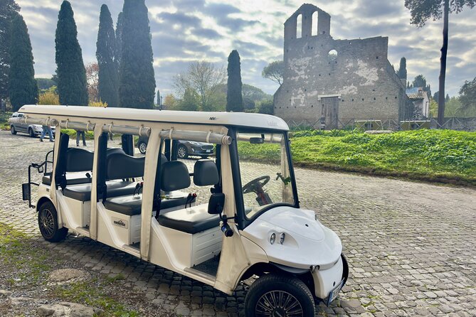Appian Way and Catacombs Private Golf Cart Tour in Rome - Key highlights to know before you go