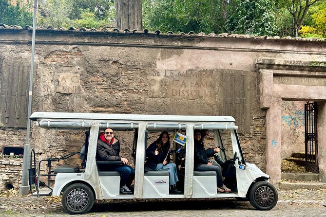 Appian Way and Catacombs Private Golf Cart Tour in Rome - What this tour costs, and what you are really paying for