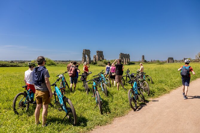 Appian Way & Aqueducts small group e-bike tour(catacombs & food) - Porta San Sebastiano and the Arch of Drusus: your first big history hit