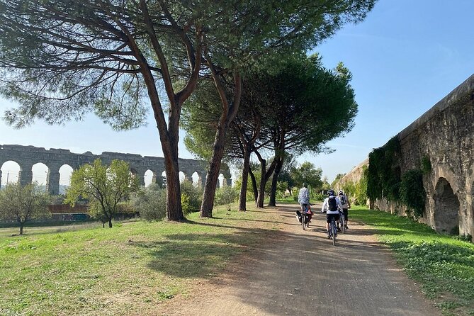 Appian Way, Catacombs and Aqueducts Park Tour with Top E-Bike - Via Appia Antica: from ordinary street to preserved ancient road