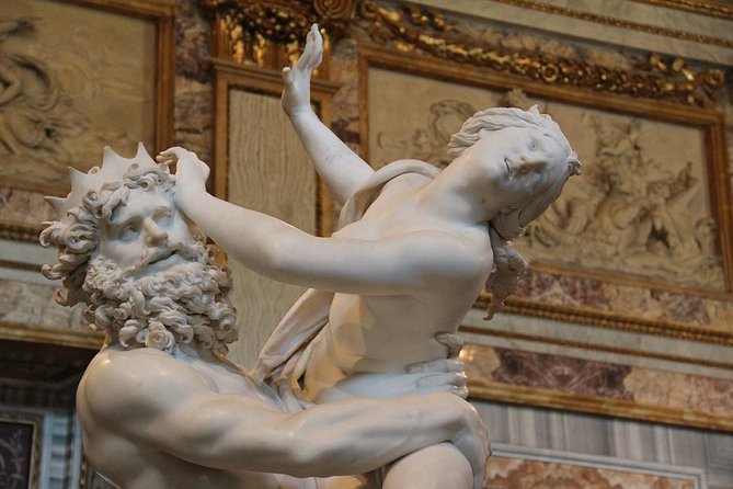 Borghese Gallery Small-Group Tour with Canova's Masterpieces - Getting oriented fast at the double staircase