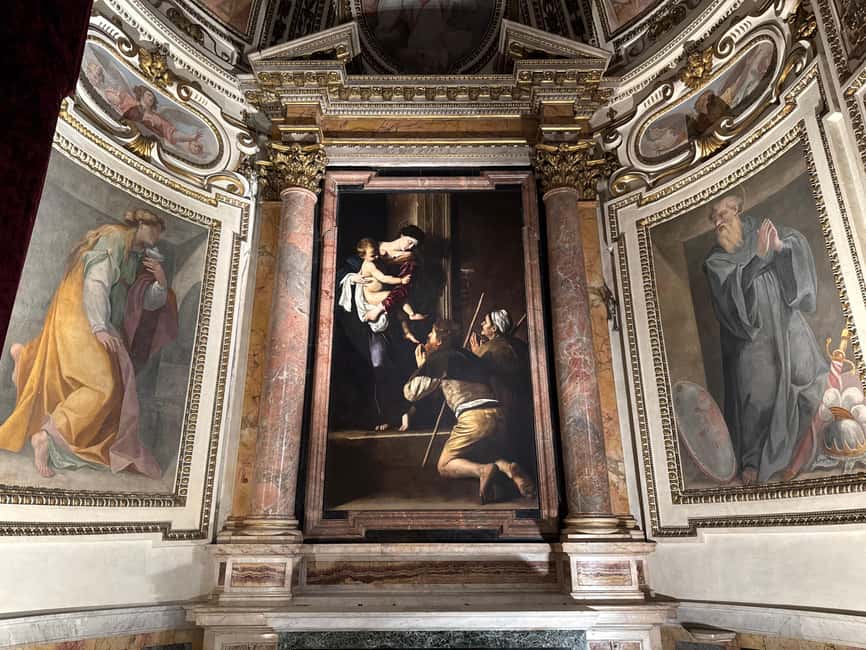 Caravaggio: Art on Footsteps-Masterpieces in Rome’s Churches - Caravaggio in Rome churchlight: what makes this format different