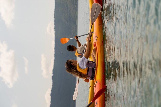 Castel Gandolfo Lake Kayak and Swim Tour - Swimming and snacks: cool off, then fuel up with pizza