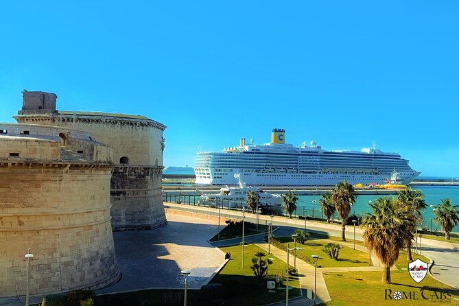 Civitavecchia Cruise Ship to Fiumicino Airport Private Transfer - Price and value for a group of up to 3