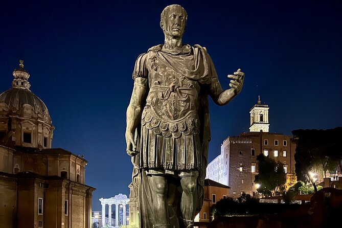 Colosseum and Roman Forum Sightseeing Area Night Walking Tour - Meeting at Piazza dei Calcarari, Ending at the Colosseum