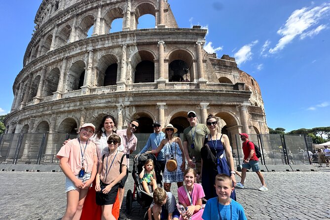 Colosseum and Roman Forum Tour for Kids and Families - Tour Length, Pace, and What a Max Group of 13 Means