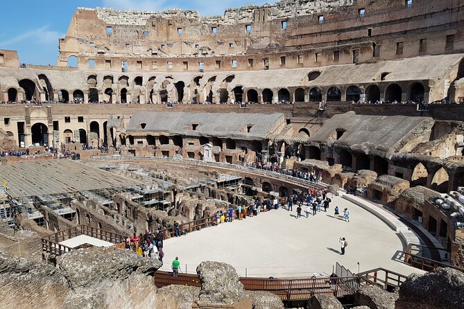 Colosseum Arena Floor Roman Forum and Palatine Hill Live Guide - Meeting at Santi Cosma e Damiano, Then Staying With Your Group