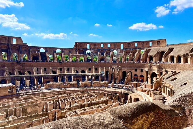 Colosseum Arena, Palatine Hill & Roman Forum max 6 visitors Tour - Entering the Colosseum with arena access (not just photo stops)