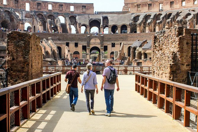 Colosseum Arena & Roman Forum Guided Tour - Entering the Colosseum with arena access (and smart viewpoints)