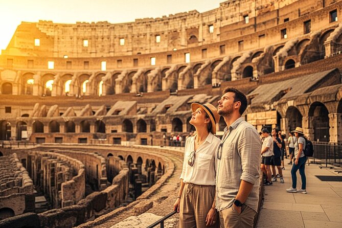 Colosseum at Golden Hour Guided Tour with Arena Floor - Photos at golden hour: where you’ll actually get chances