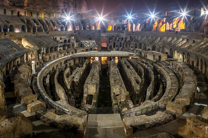 Colosseum by Evening Guided Tour with Optional Arena Floor Access - Key things to know before you go