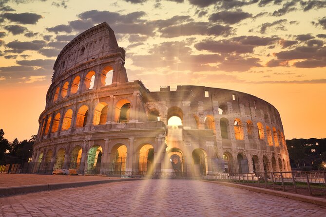 Colosseum by Evening Guided Tour with Optional Arena Floor Access - Stop 2: Roman Forum view, outside only but still worth it