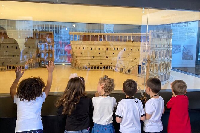 Colosseum Game for Kids and Families - Meeting at the Arch of Constantine and Getting Inside