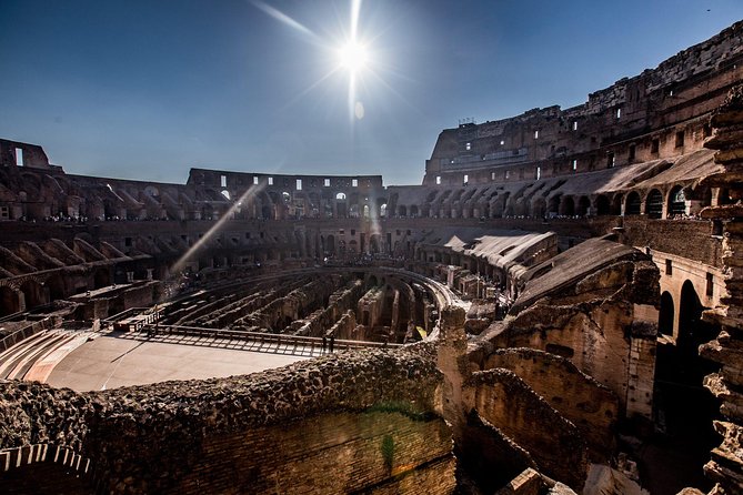 Colosseum Gladiator's Arena Guided Tour - The Arena access option, and why the ticket value changes