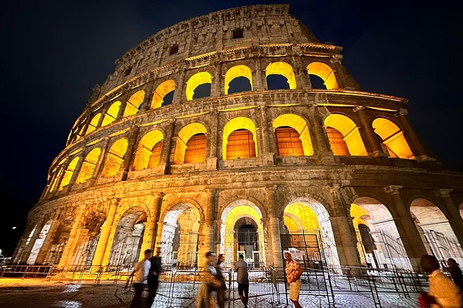 Colosseum Night Tour with Underground access - Key Points at a Glance