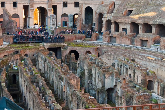 Colosseum, Palatine Hill and Roman Forum Guided Tour - Entering the Colosseum: arena stories plus Roman engineering