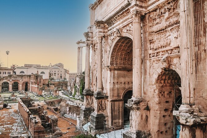 Colosseum, Palatine Hill and Roman Forum with Guided Tour - Roman Forum Stop: Where the Guide Brings the City’s Heart Back