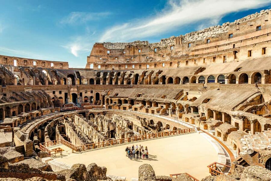 Colosseum, Roman Forum & Palatine Hill with Audioguide App - Entering the Colosseum on a Timed Slot