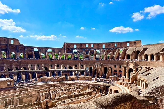 Colosseum Tour with Ancient Rome max 7 people - Stop 1: Colosseum, timed entry, and your chance to see the arena floor