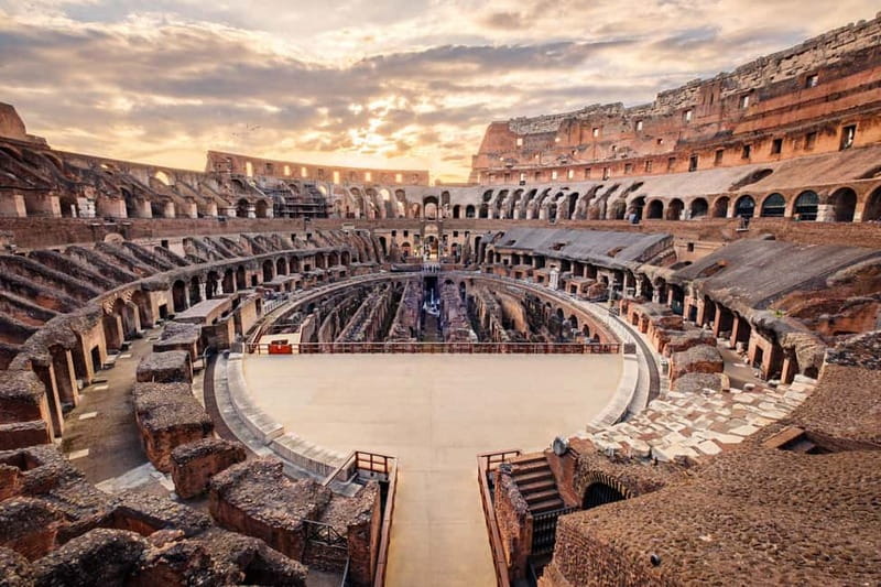Colosseum Underground All-Access Experience w/ Ancient Rome - Meet at the Right Spot: Colosseum Metro Terrace with the Yellow Flag