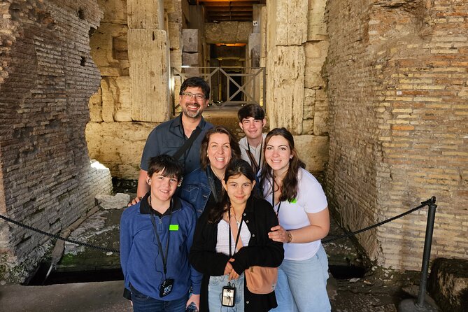 Colosseum Underground or Arena Platform - Stop 1, Colosseum Entry and First Explanations