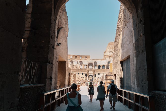 Colosseum Underground Private Tour with Palatine Hill & Forum - Inside the Colosseum: arena photos and underground staging