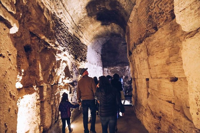 Colosseum Underground, Roman Forum & Cesar Palace Special Access - Walking the arena steps and getting the photo angle most people never see