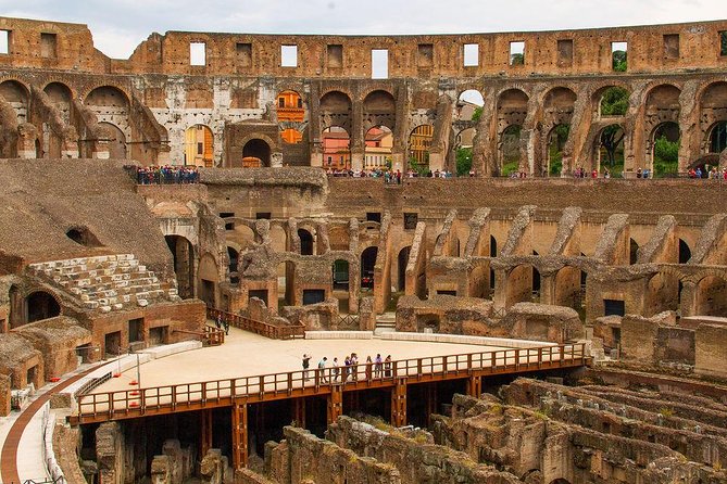 Colosseum Underground Tour With Arena Floor: Vip Experience - Entering the Underground: What You See Below the Arena
