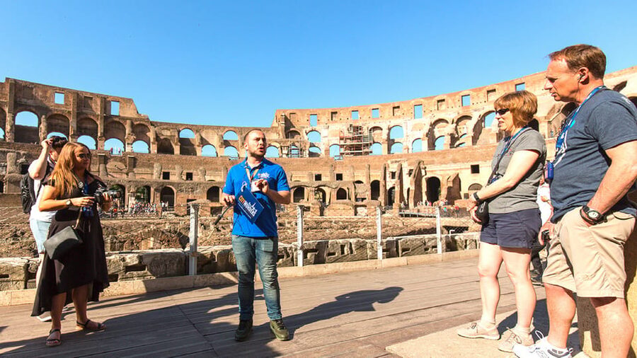 Colosseum with Arena Floor, Palatine Hill & Forum Tour - Entering through Gladiator’s Gate and stepping onto the Arena Floor