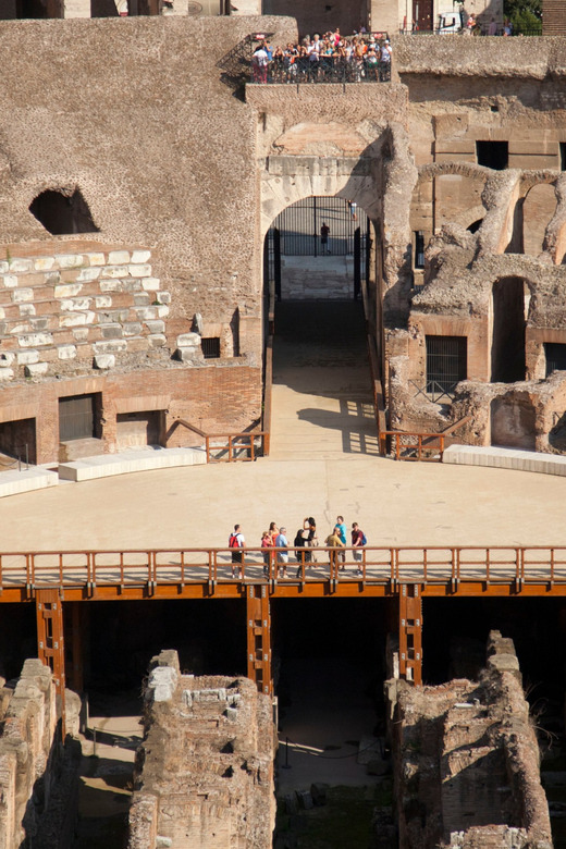 Colosseum with Arena Floor, Palatine Hill & Forum Tour - The second tier: crowd-level views and the feeling of scale