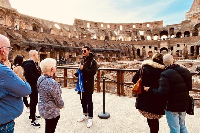 Colosseum with Arena, outside Forum & Trevi Fountain Group Tour - Roman Forum stop: outside views and getting your bearings