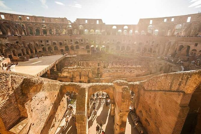 Colosseum with Arena & Roman Forum Guided Tour - Palatine Hill: Emperor Homes, Wealthy Views, and Ruins With a Purpose