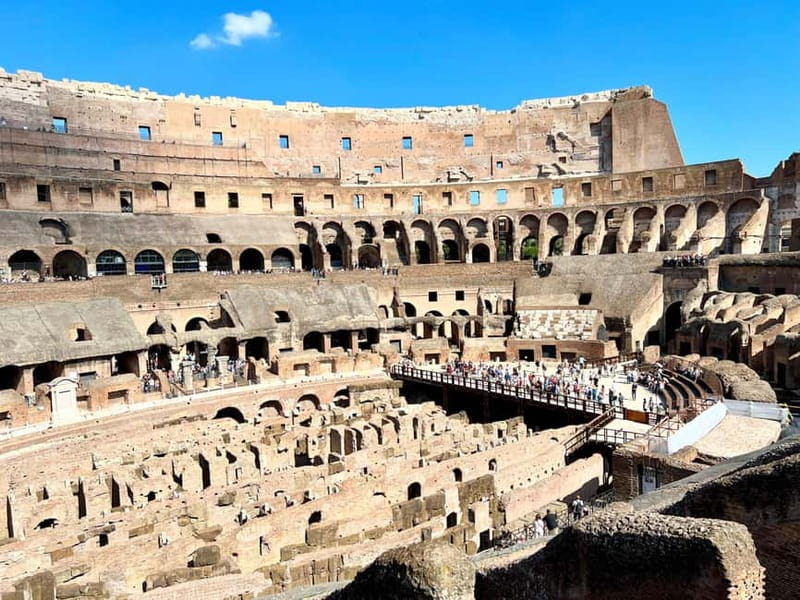 Colosseum with Arena, Roman Forum & Palatine Guided Tour - Colosseum Arena Floor: The Best Photo Angle and the Strangest Footsteps
