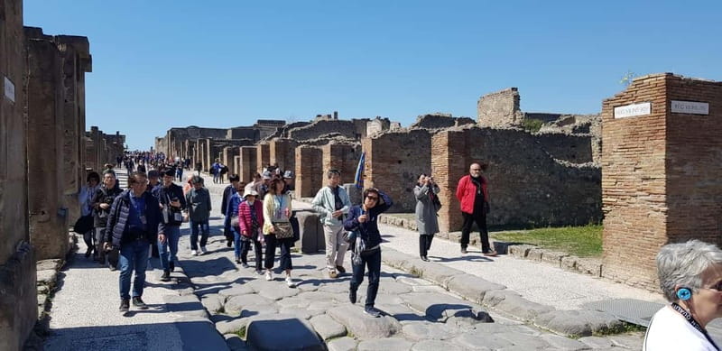 Day Trip from Rome: Explore Pompeii & Sorrento Amalfi Coast - Pompeii With a Pro Guide: Forum, Amphitheater, and Everyday Details