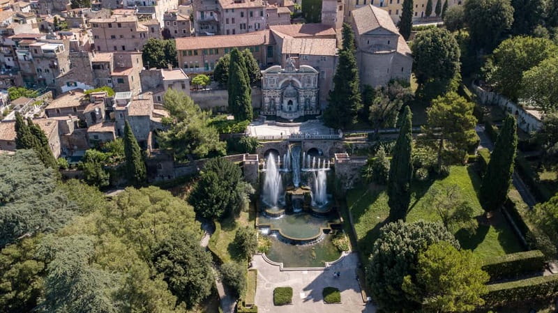 Day trip Rome by car : Tivoli Unesco Villa D'este & Hadrian - Grande Cascata di Tivoli: The Waterfall View Worth the Extra Stop
