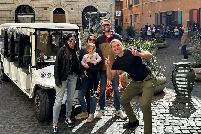 Discover Rome Highlights by Golf Cart Tour private tour - Piazza Navona: where baroque fountains meet people-watching