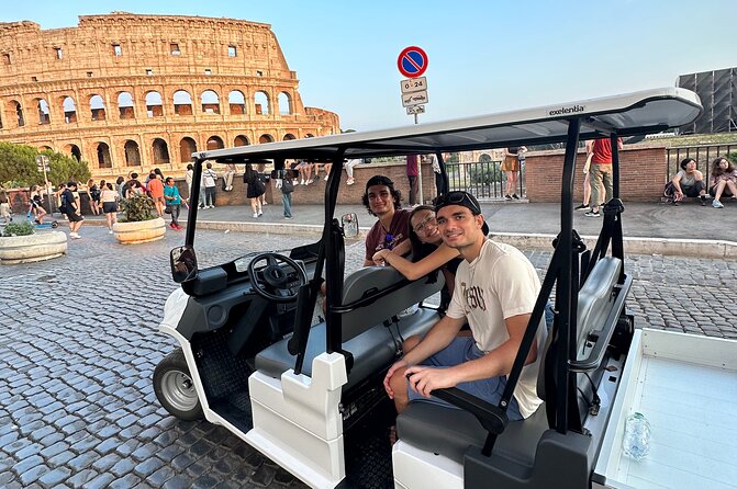 Discover Rome Highlights by Golf Cart Tour private tour - Timing and pacing: why the 2.5 hours can work for almost anyone