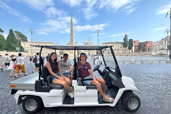 Discover Rome Highlights by Golf Cart Tour private tour - Where you start near Villa Borghese (and why it matters)