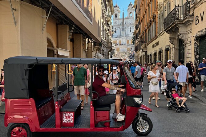 E-Tuk Tour: Highlights of Rome - The 3-hour route: what the timing feels like