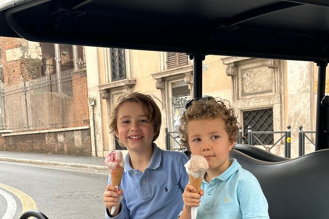 Enjoy Rome Full day tour in Golf Cart with Catacombs - Trevi Fountain: coins, crowds, and a classic you should schedule on purpose