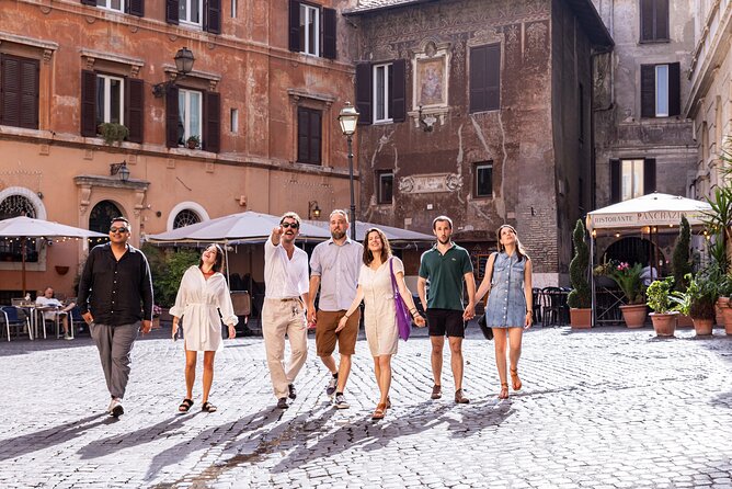 Eternal Rome Food Tour: Campo de Fiori, Jewish Ghetto, Trastevere - Ancient Roman structure plus Tiber Island: history you can feel between bites